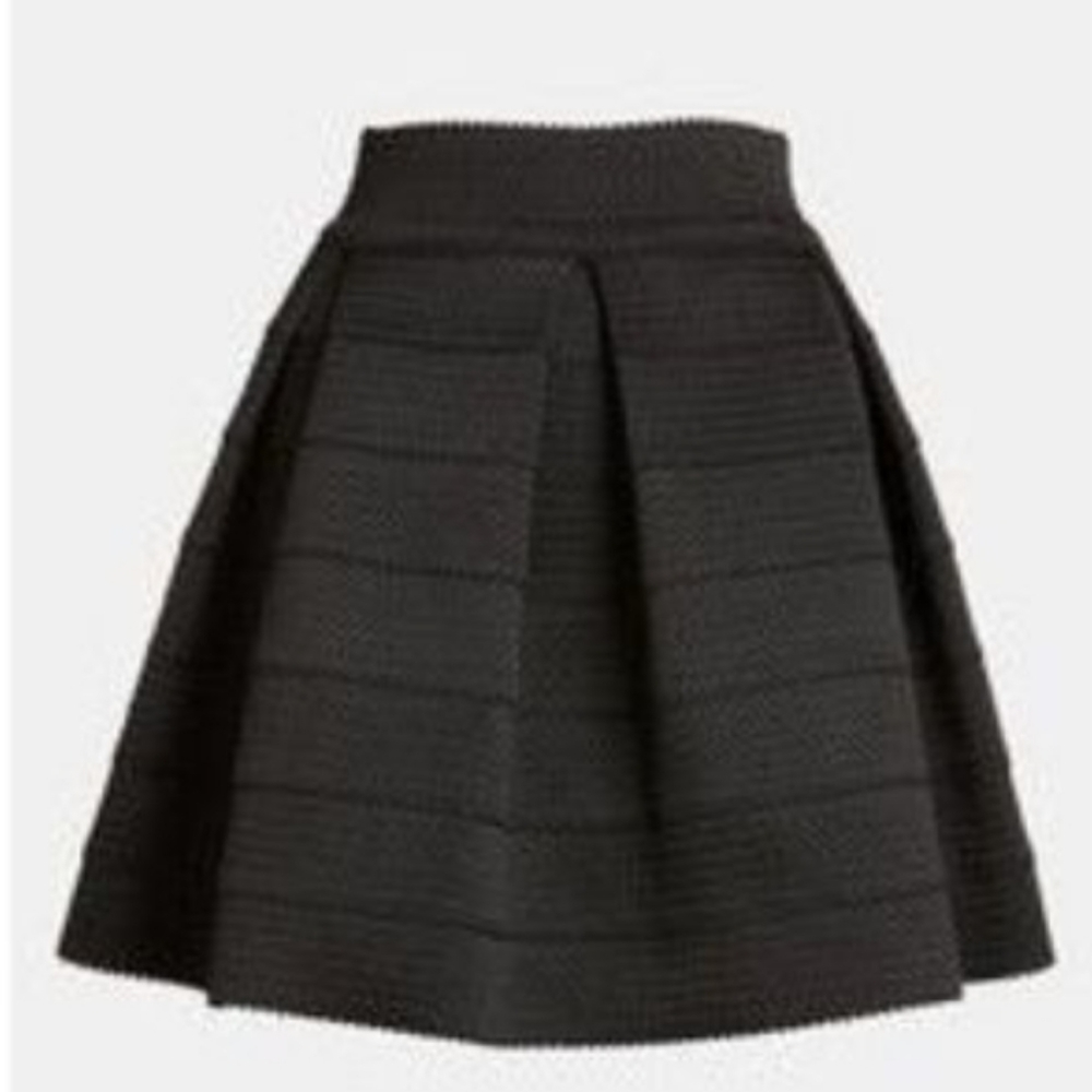 Express black skirt